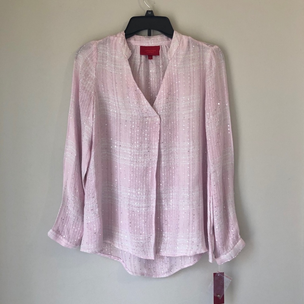 Jennifer Lopez Front Pleat “Popover” Fresh Tulip S